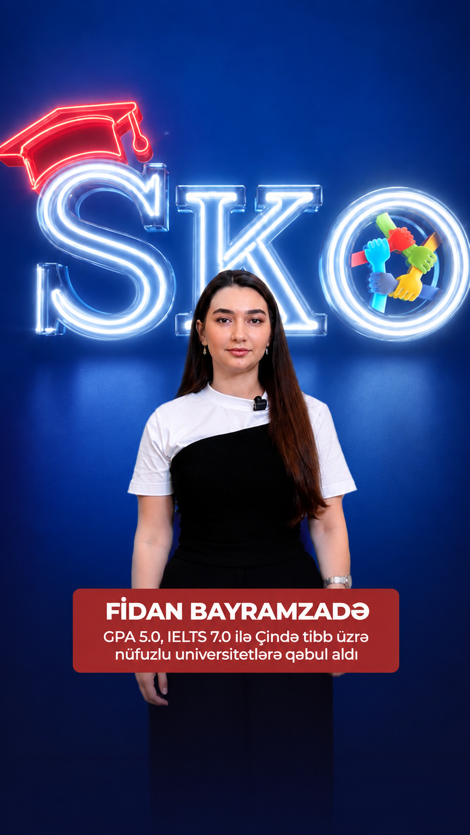 Tələbəmiz Fidanın uğur hekayəsi Fudan Universitetinə qədər uzandı